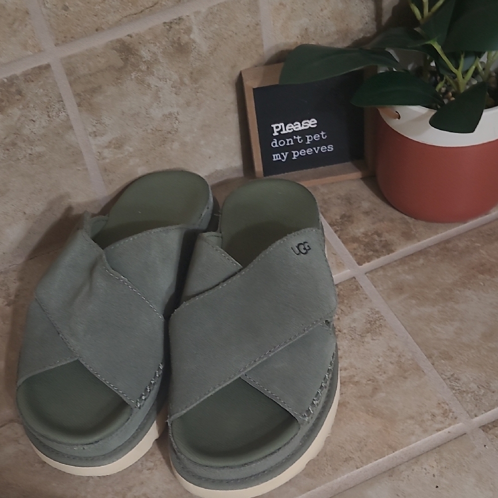 SOLD! UGG LIMITED EDITION SANDALS